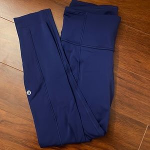 Lululemon Fast & Free 23” Larkspur leggings